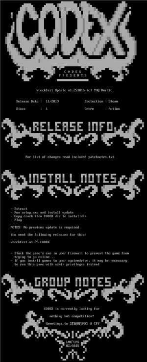 Download Wreckfest Update v1 253016-CODEX game