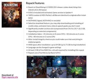 Download Dead Rising 4 , Selective Download - from 19.7 GB + Update 4 + 8 DLCs, MULTi12 game