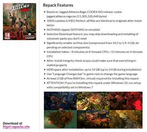 Download Jagged Alliance: Rage! , Selective Download - from 1.9 GB v34404.651, MULTi11 game
