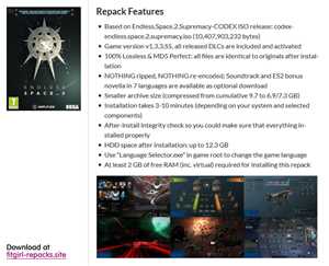 Download Endless Space 2 , Selective Download - from 6.9 GB v1.3.3.S5 + All DLCs, MULTi10 game