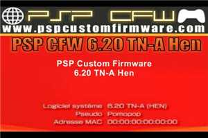 Download ISO loader for PSP CFW 6 20 TN-A Hen via pspcustomfirmware com game