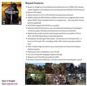 Download Kingdom Come: Deliverance , Selective Download - from 23.2 GB v1.7 + 8 DLCs + OST, MULTi10 game
