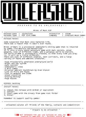 Download Mines of Mars RIP-Unleashed game