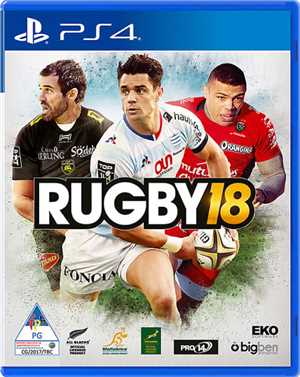 Download RUGBY 18 PS4 PKG CUSA07761  game