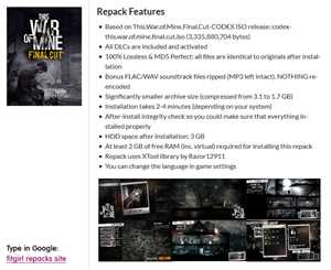 Download This War of Mine: Final Cut v6.0.7 + All DLCs + OST, MULTi12 game